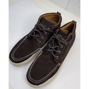 Peter Millar Brown Midtown Chukka Nubuck Sneaker Size 10.5 M